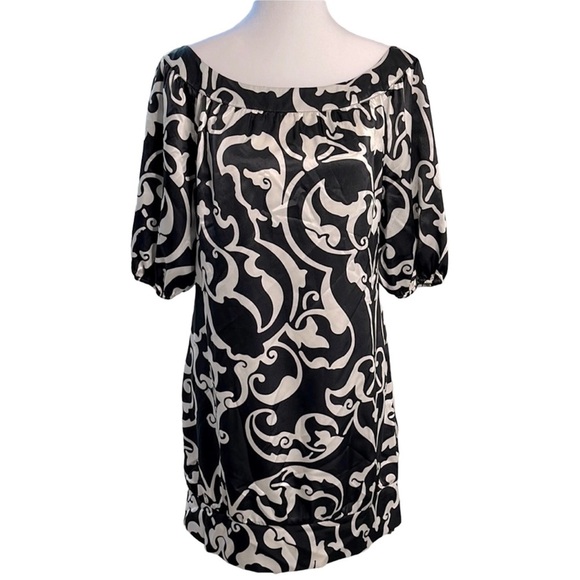 White House Black Market Dresses & Skirts - 3/$10 White House Black Market Silky Boat Neck Mini Dress